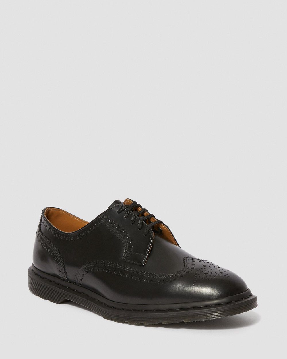 Dr Martens Kelvin Ii Smooth Kožené Brogue Topanky Damske ( Čierne ) SK 067-CVNQJL